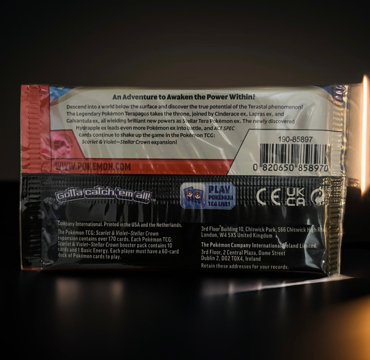 Pokemon Stellar Crown Booster Pack [EN]